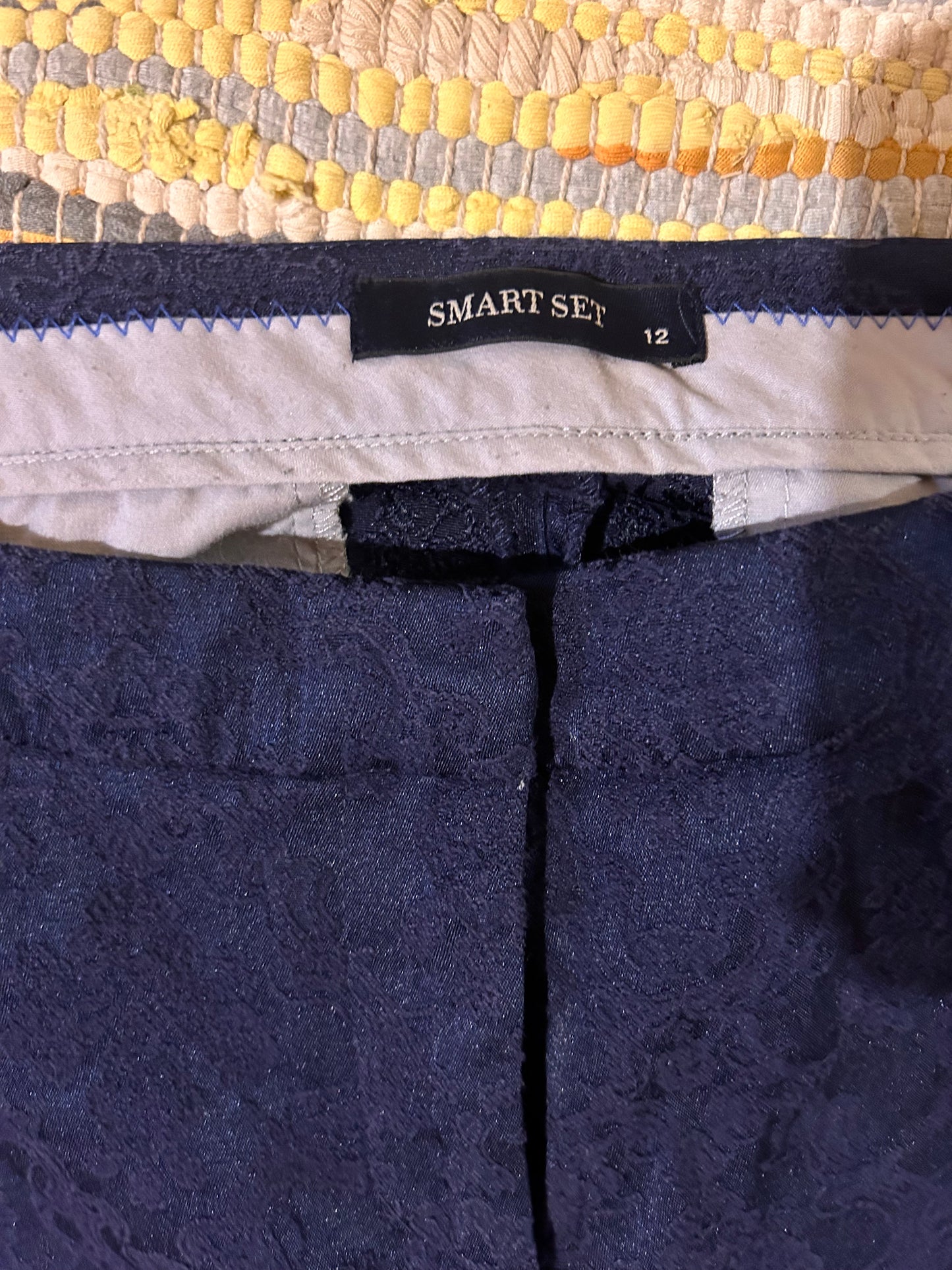 Smart set size 12 blue lace pants