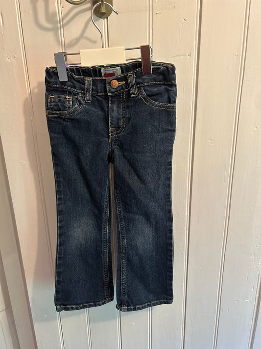 The children place 3t medium wash bootcut jeans