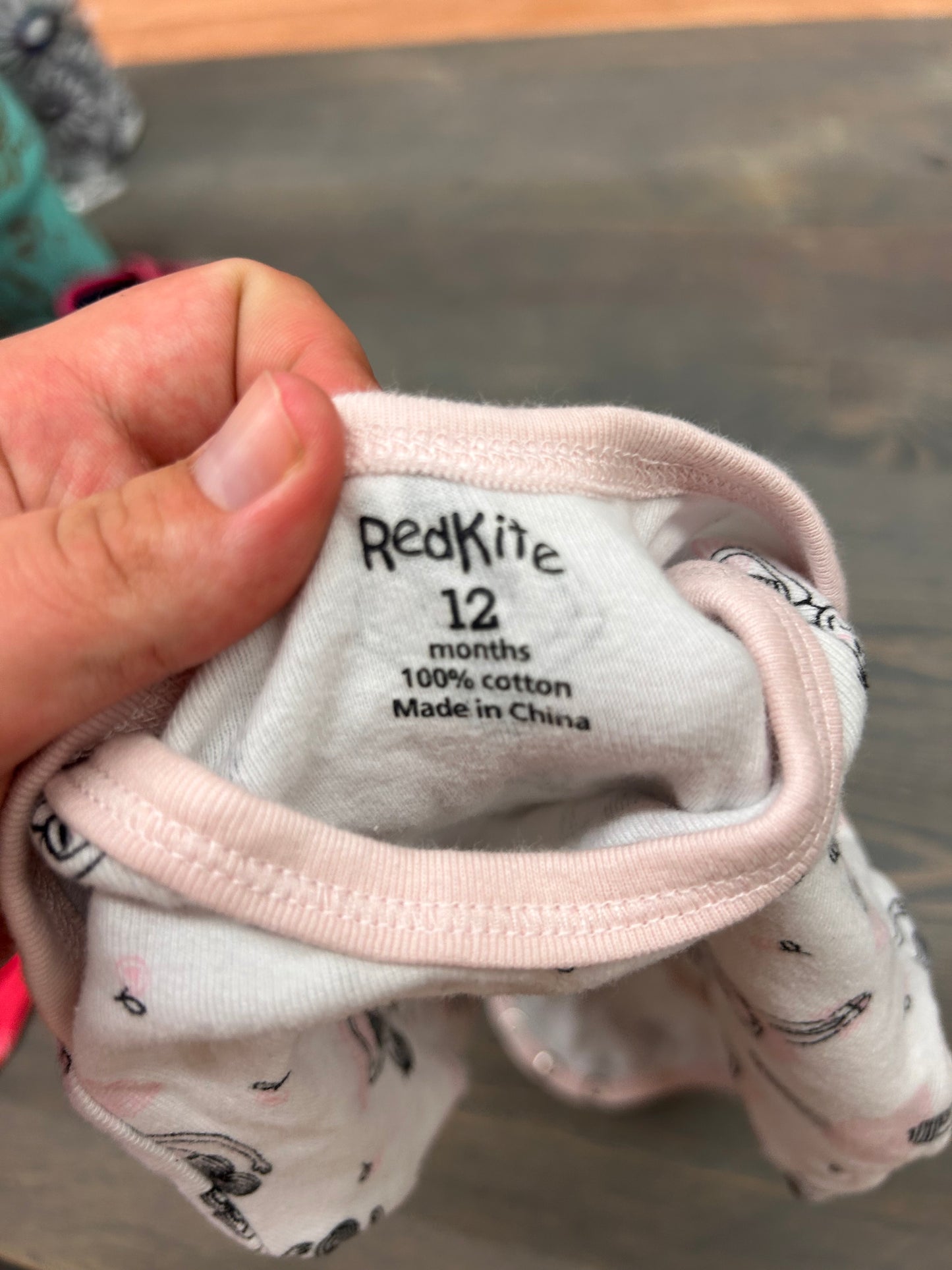 Redkite 12m ballerina onesie