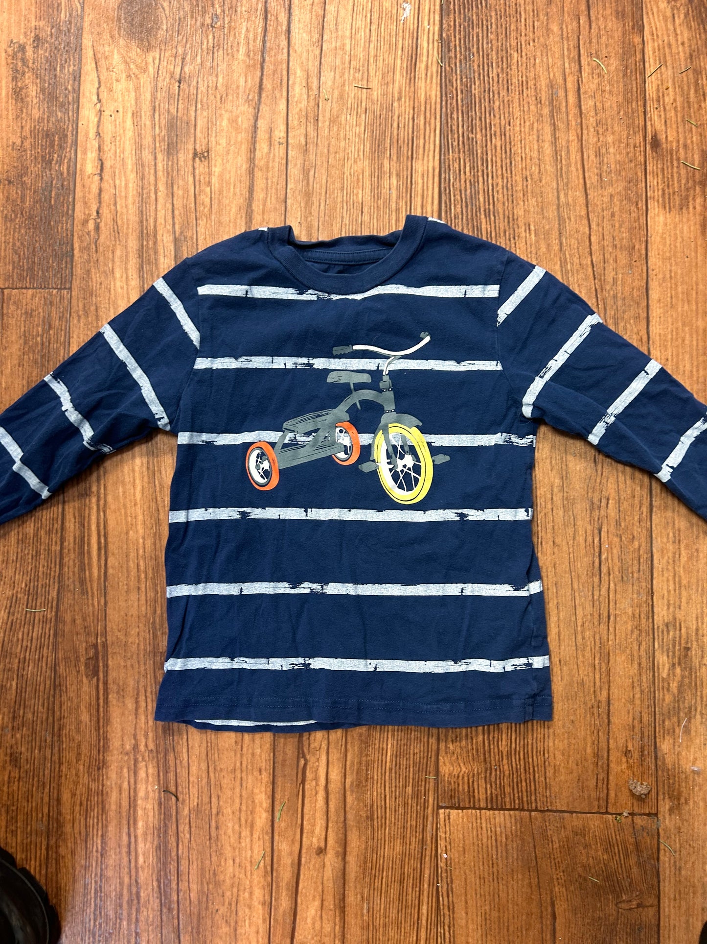 Joe fresh 3t striped bicycle shirt