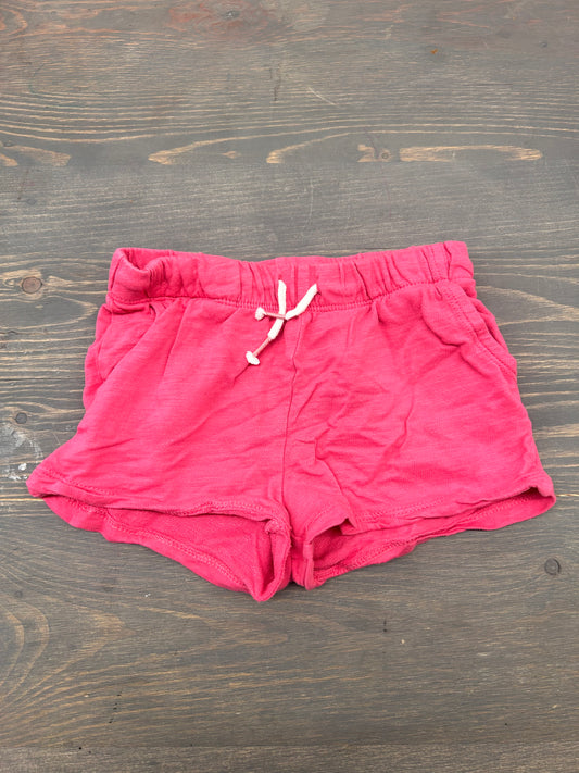 H&M 4/5 pink shorts