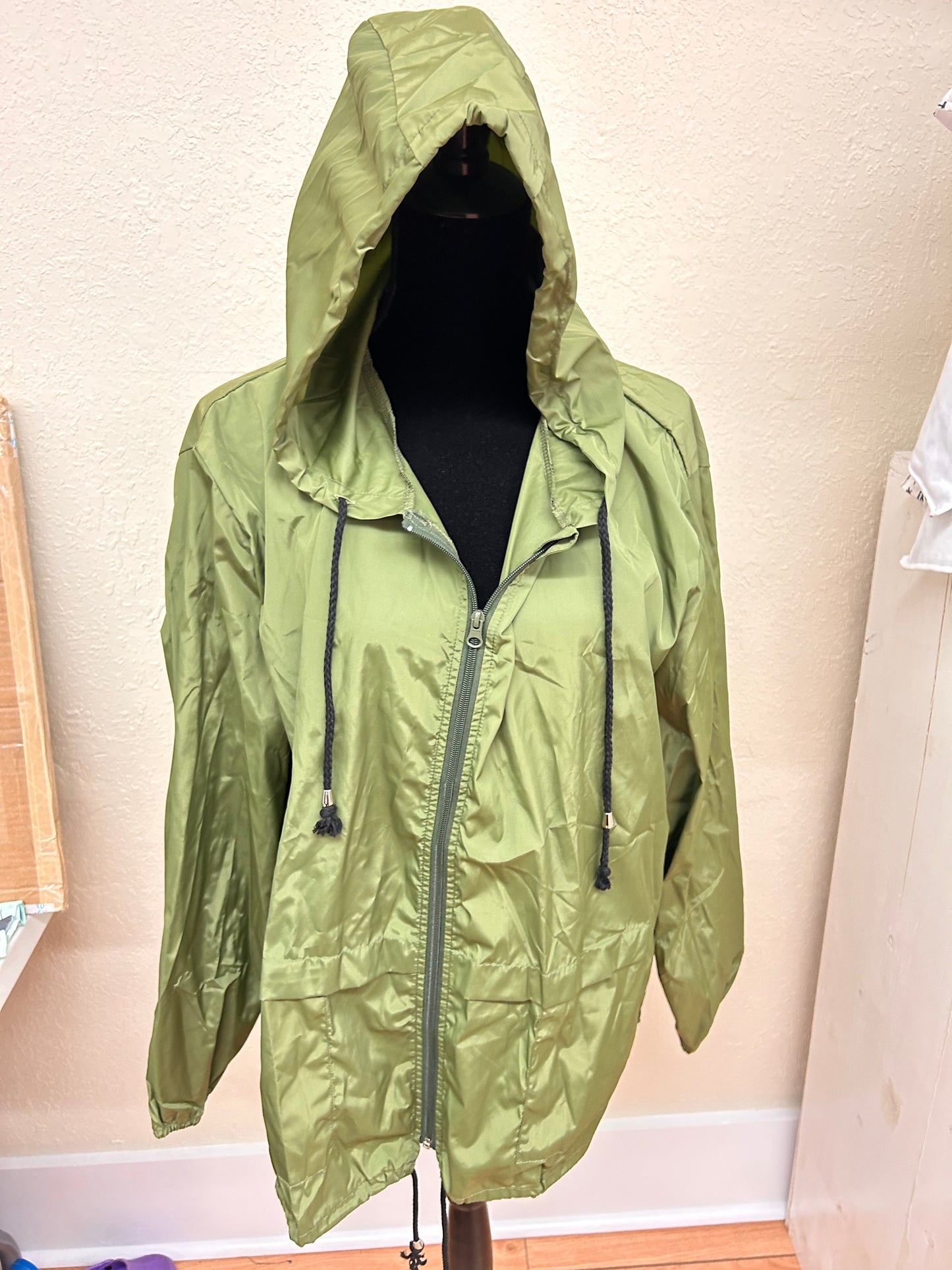 Rain coat 3x green rain coat