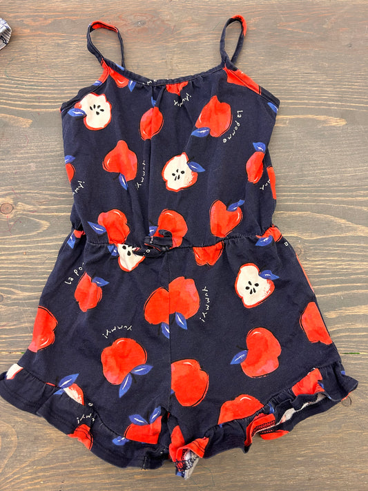 H&M 18/24m apple romper