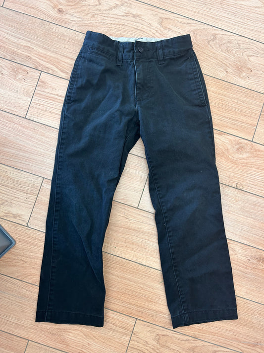 Gap 6 slim black khaki pants