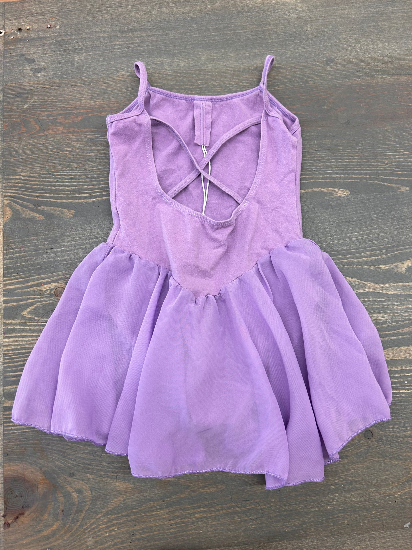 Size 9 purple dance dress