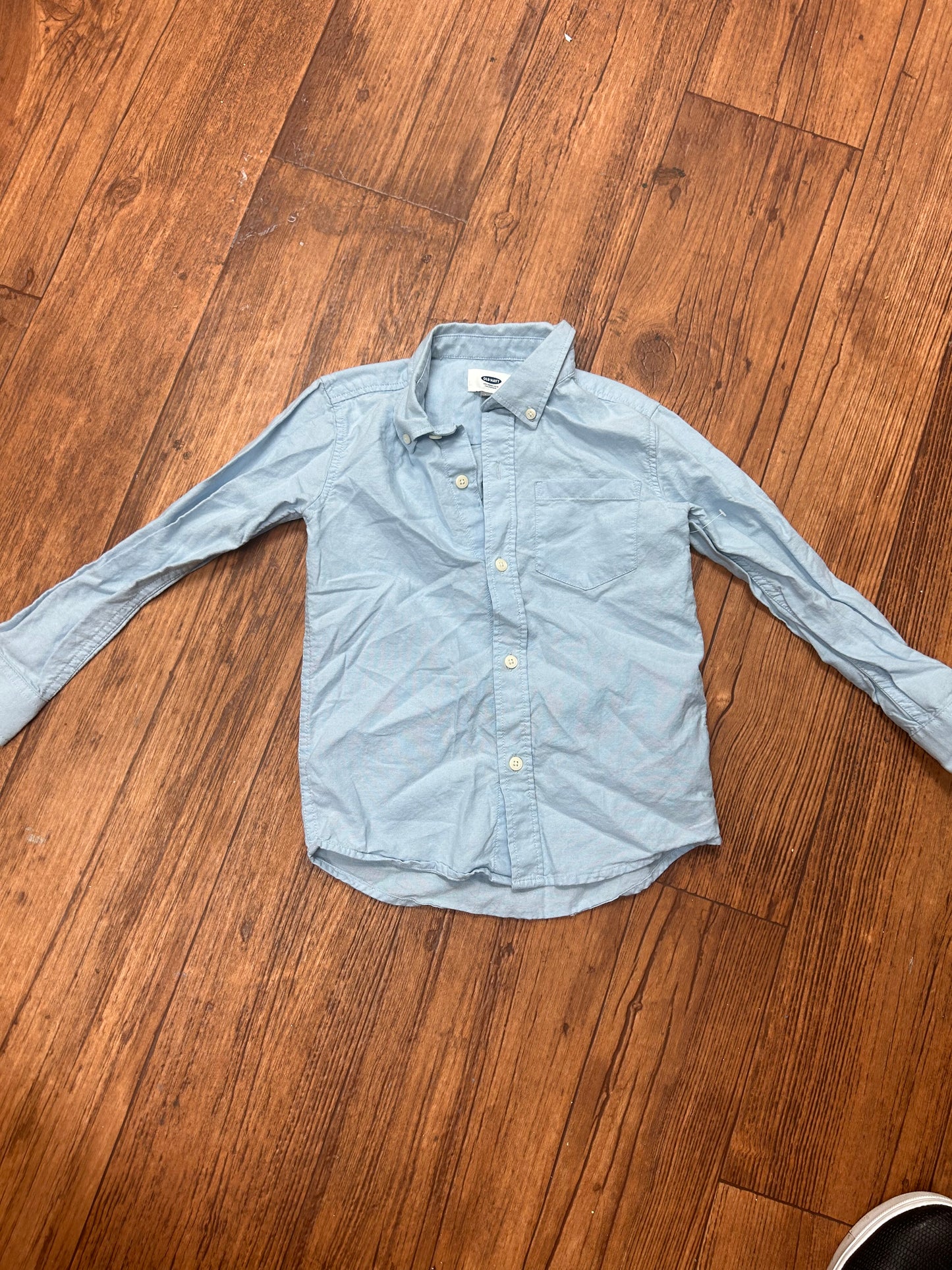 Old navy 5 light blue flannel