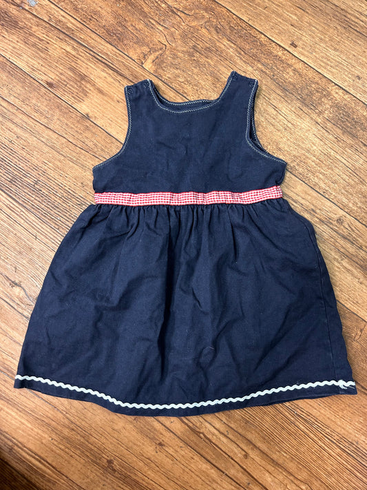 Vintage Joe fresh 18/24m blue twirl dress