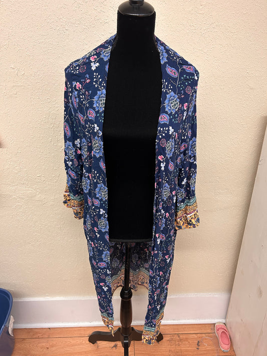 One size Floral kimono