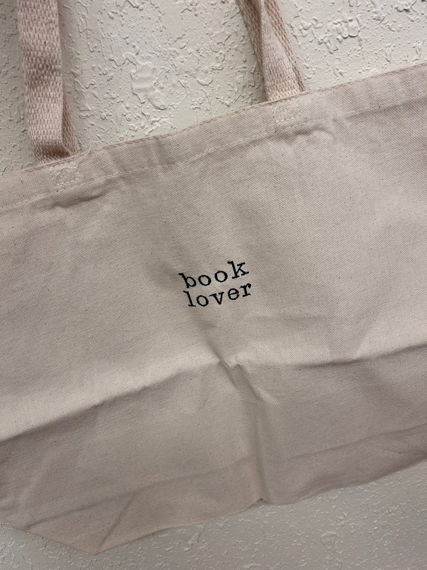 Book lover tote bag