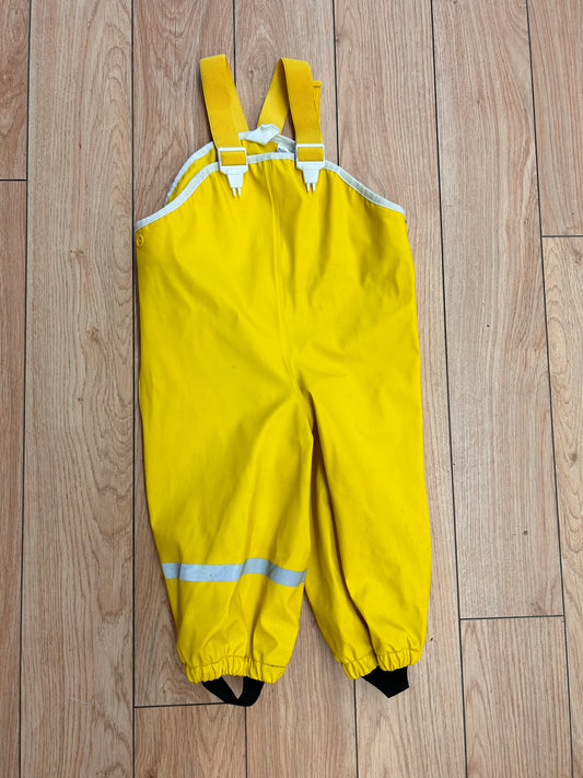 H&M 12/18m yellow splash bibs