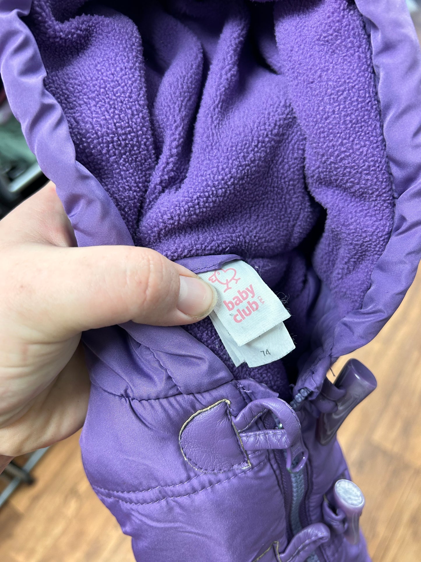 Baby club winter jacket 9/12m