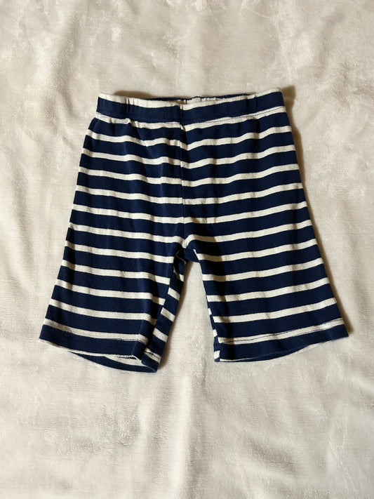 Carters 6 navy striped bike shorts