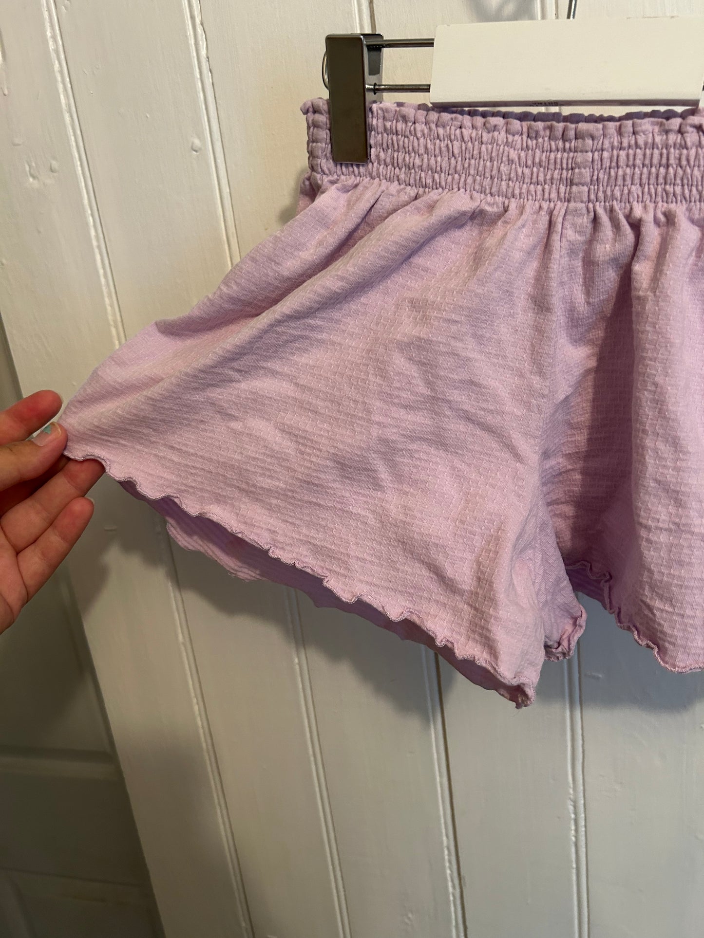 Zara 4/5 purple baggy shorts