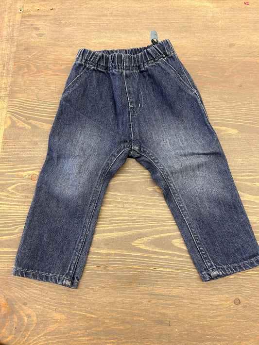 H&M 9/12m medium wash jeans