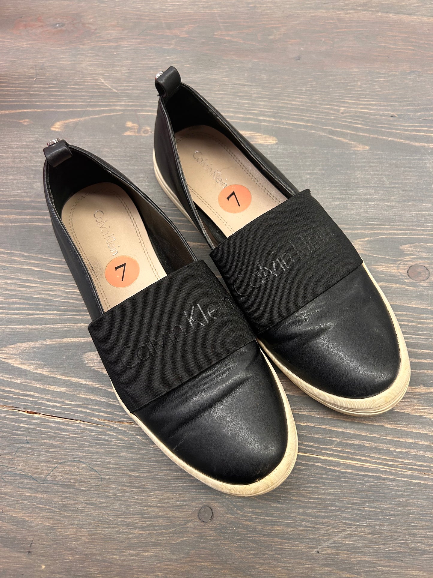 Calvin Klein 7 black shoes