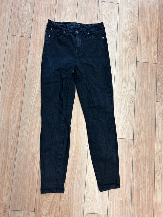 Guess 27 black denim skinny jeans