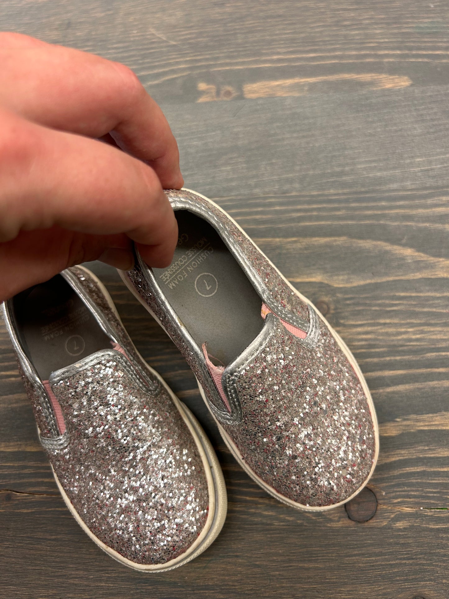 George 7 glitter sneakers