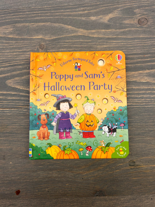 Poppy & Sam Halloween party board book