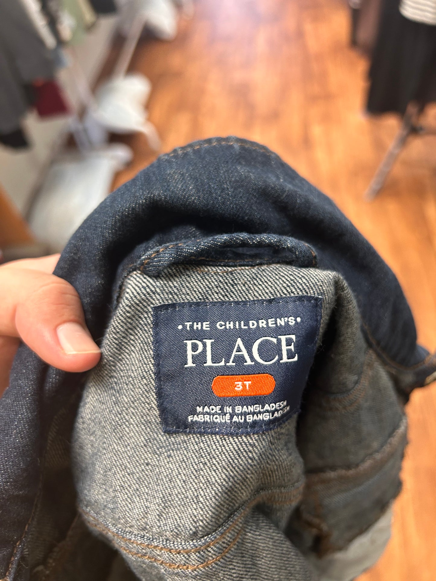 Children’s place 3t dark wash Jean jacket