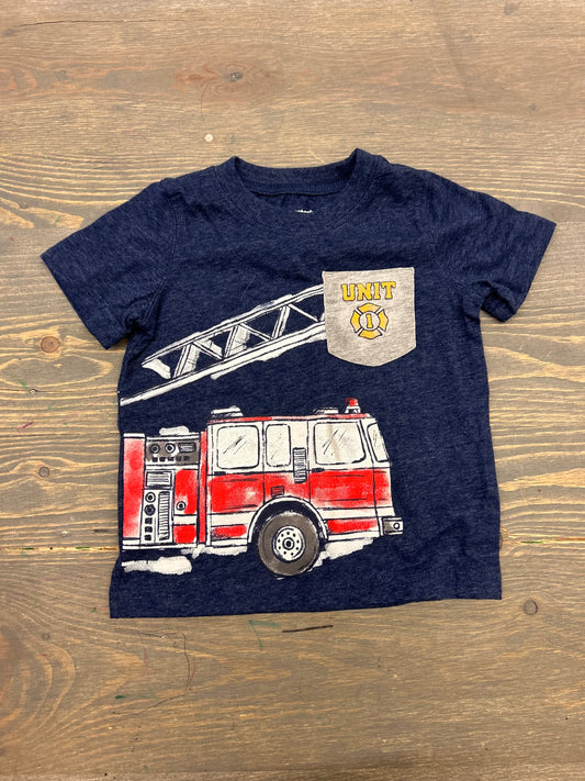 Carters 12m firetruck T-shirt