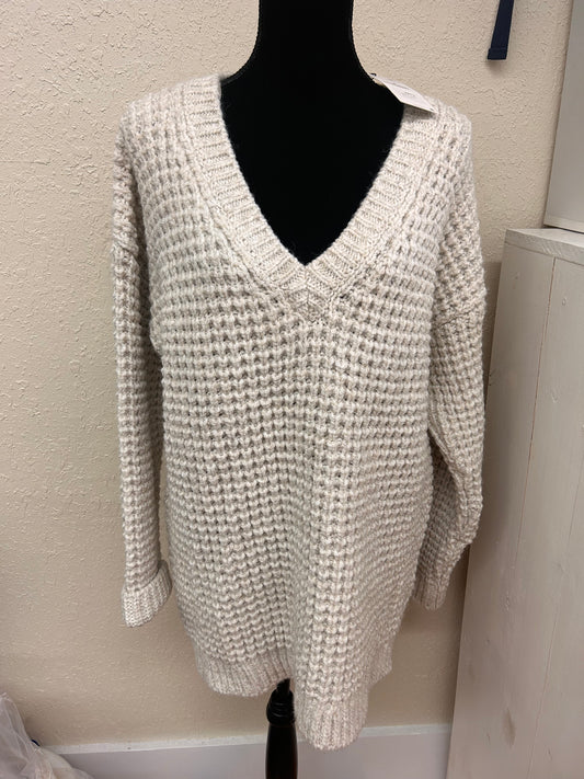 NEW Zara large white knit