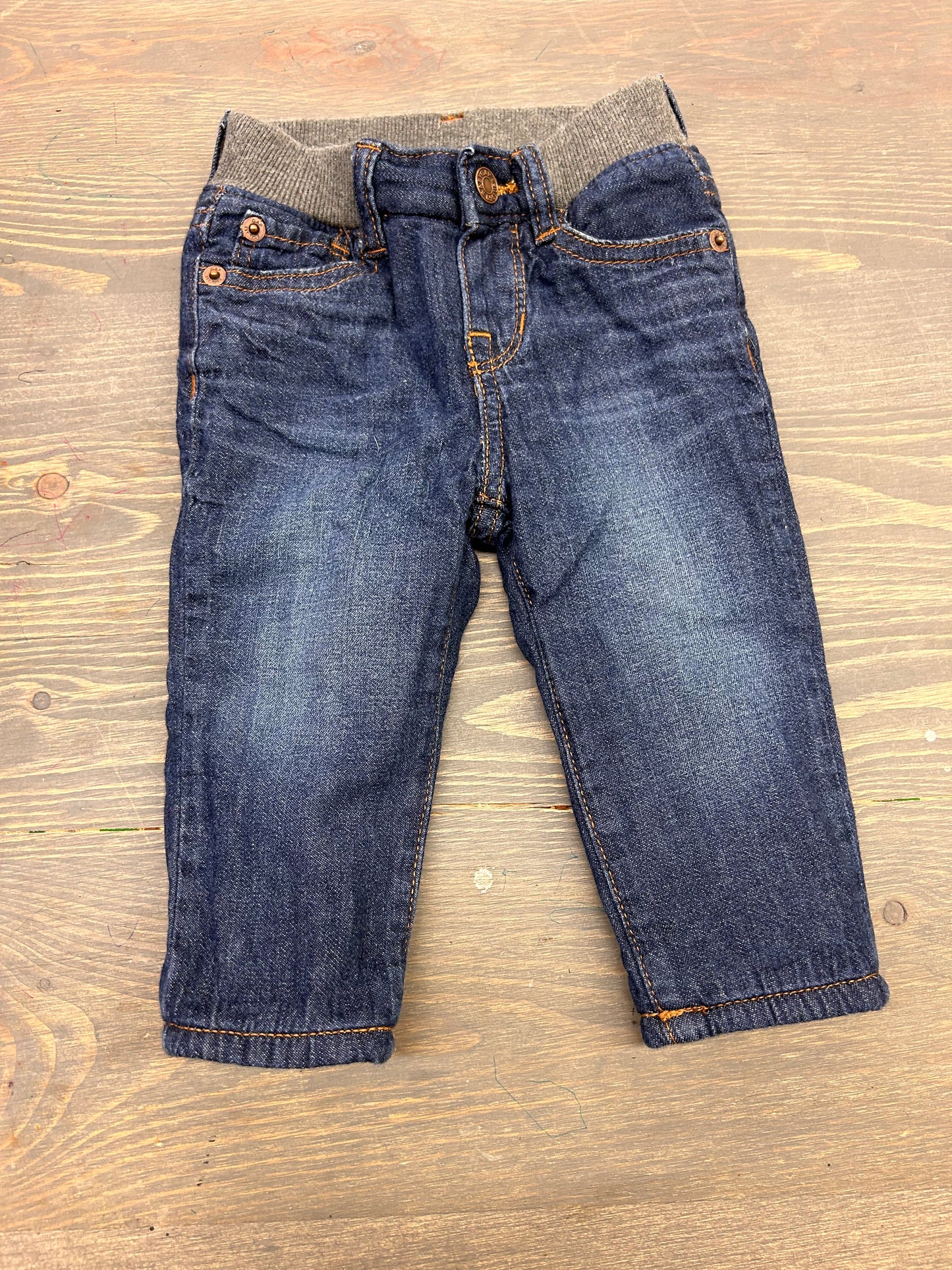 Gap 6/12m fleece lined jeans