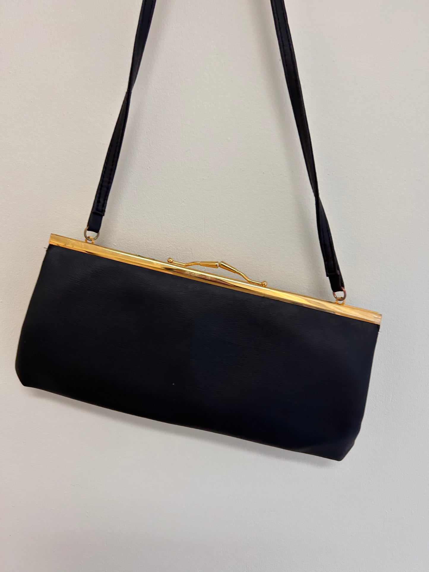 Vintage black shoulder bag