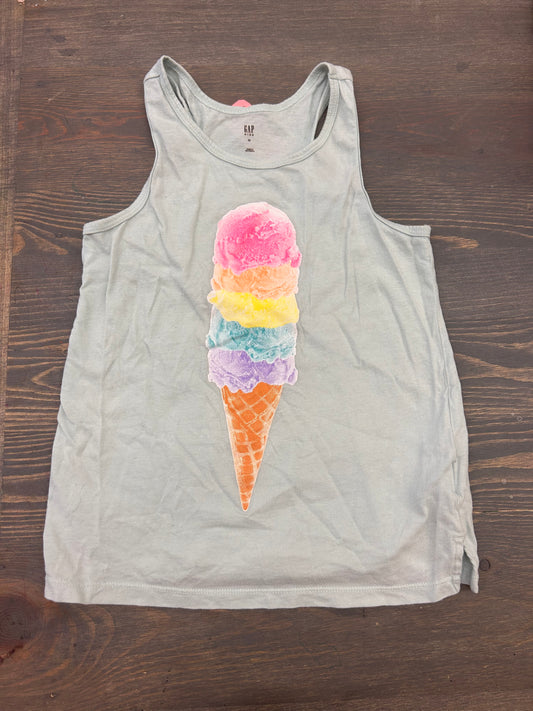 Gap youth medium ice cream tank