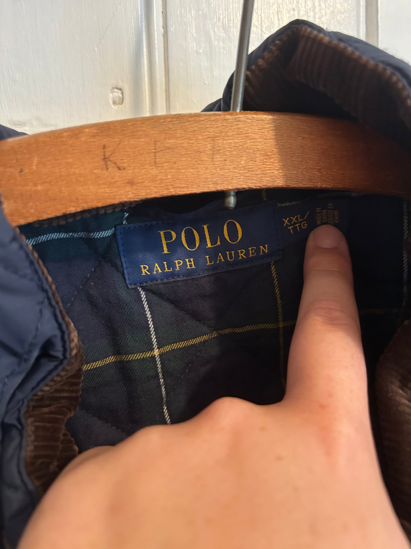 Polo Ralph Lauren men’s Xxl navy quilted vest