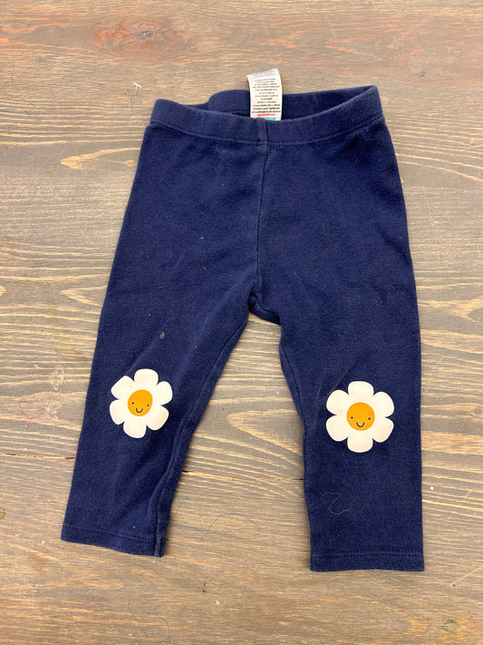 Pekkle 12m flower knee leggings