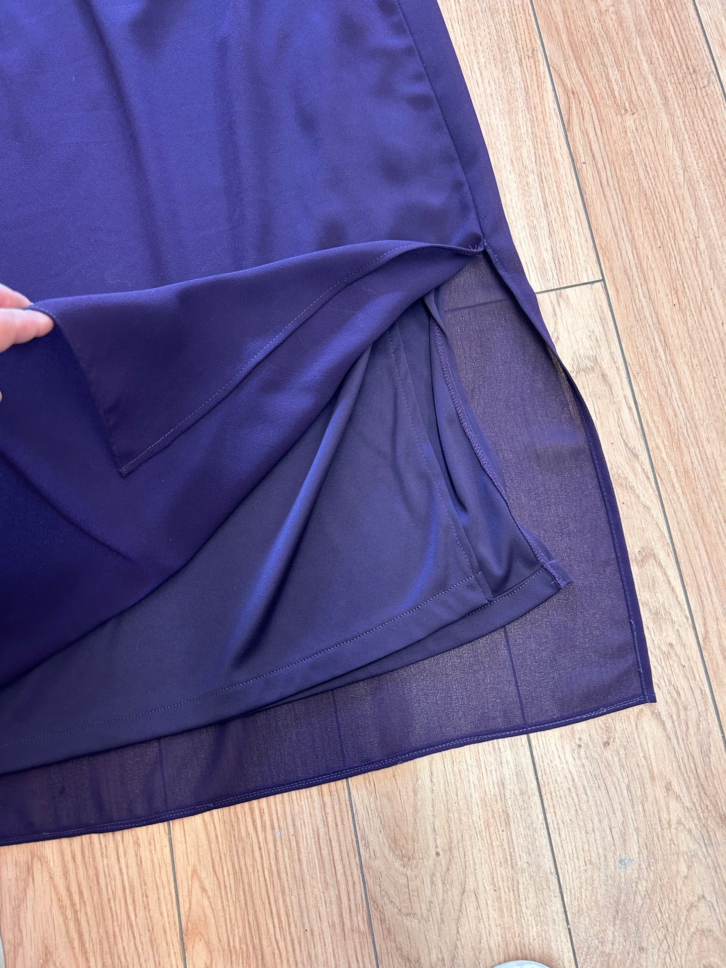 Penningtons 20 purple midi skirt