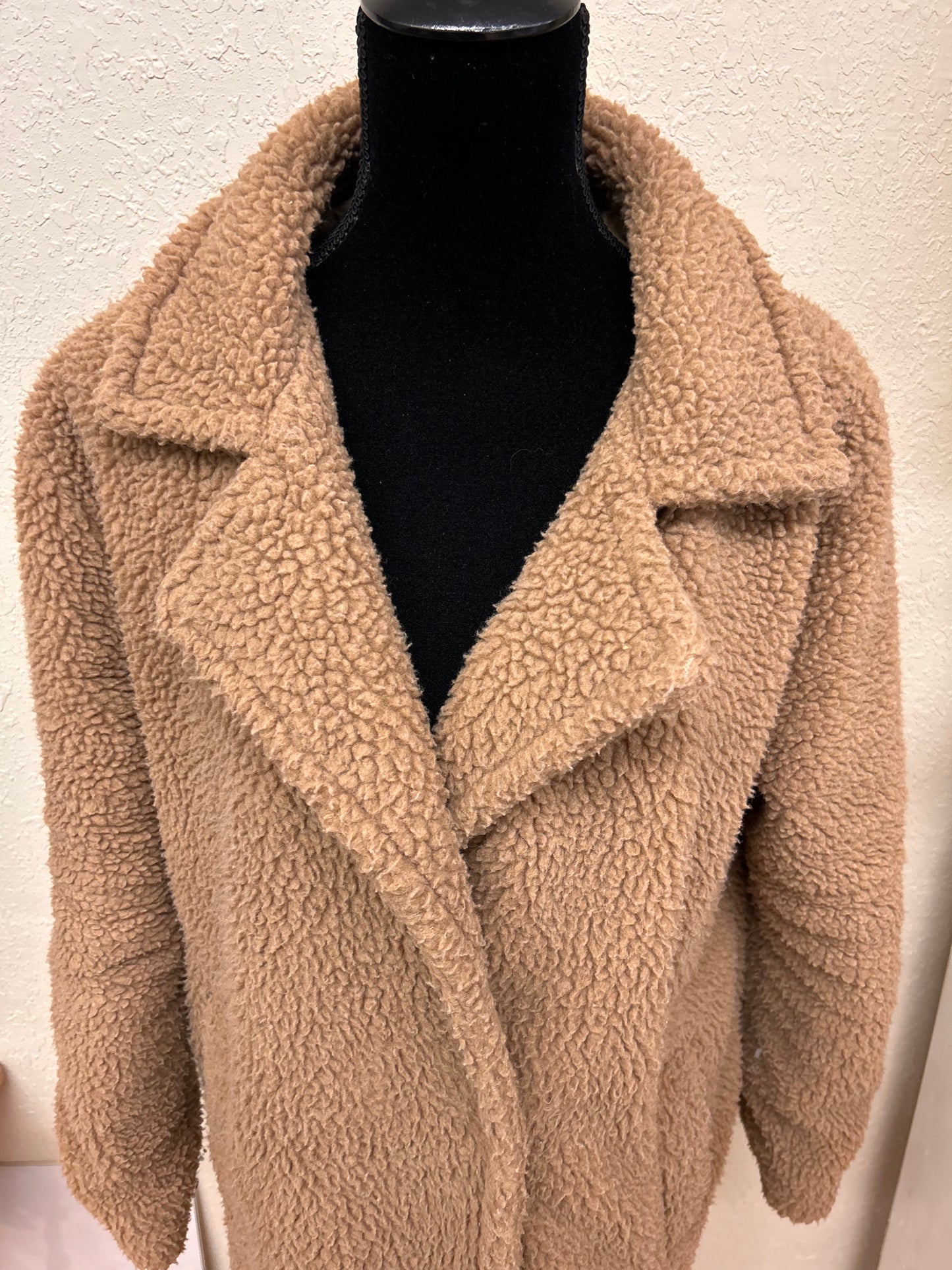 California moonrise medium brown Sherpa jacket