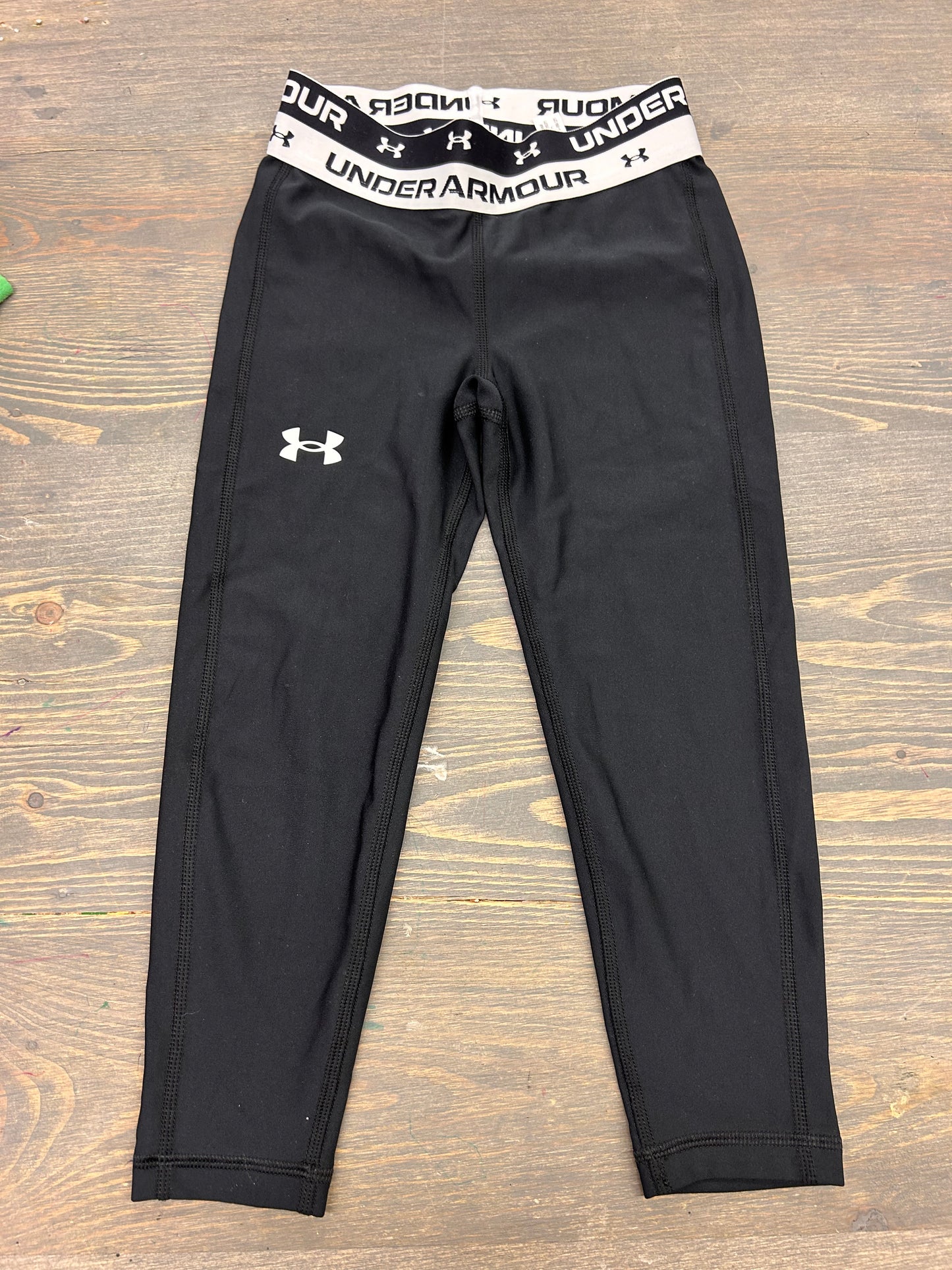 Under armour youth xs black leggings