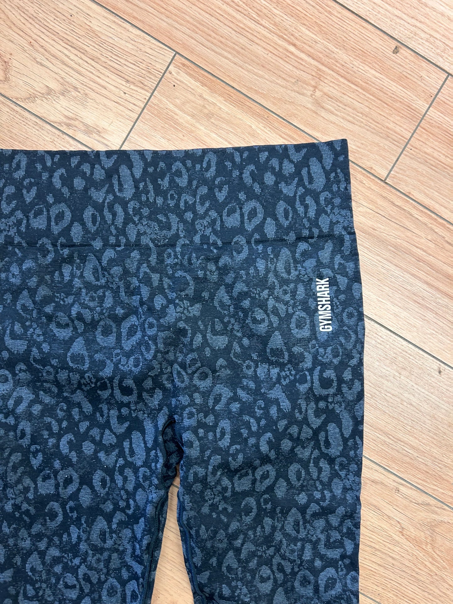 Gymshark xl black cheetah print leggings