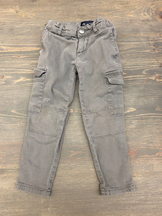 Children’s place 4t grey cargo jeans