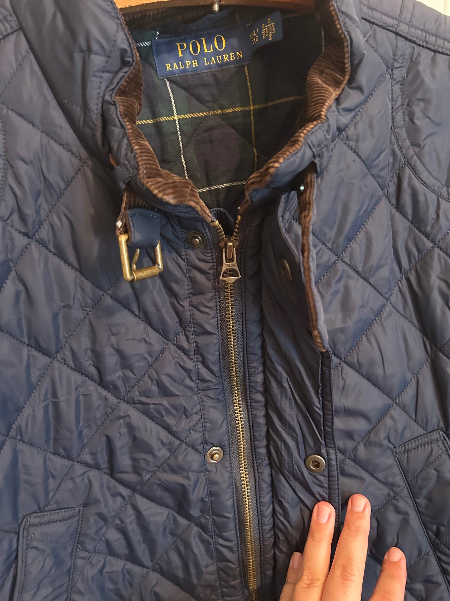 Polo Ralph Lauren men’s Xxl navy quilted vest