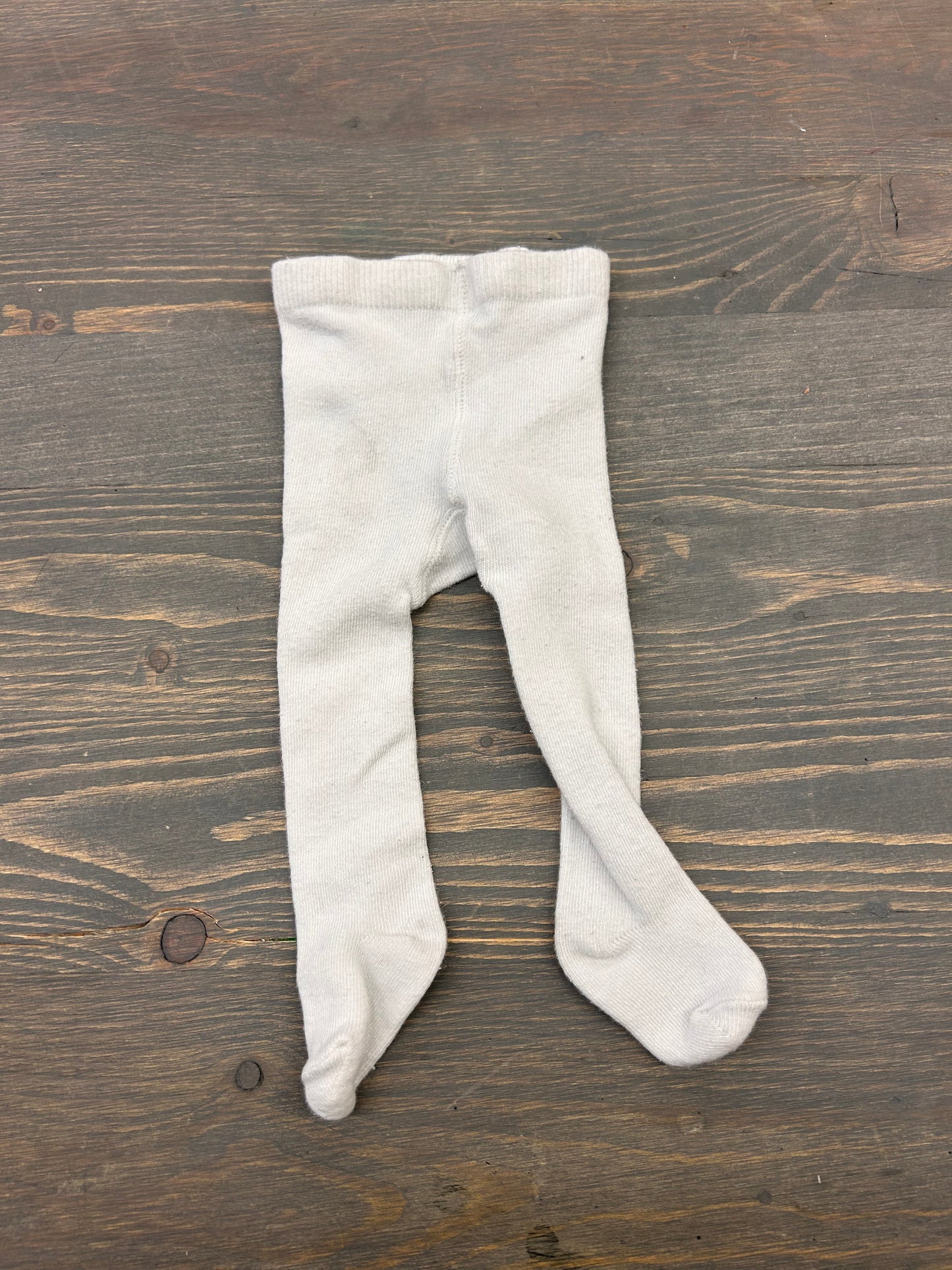 Carters 0/3m white knit tights