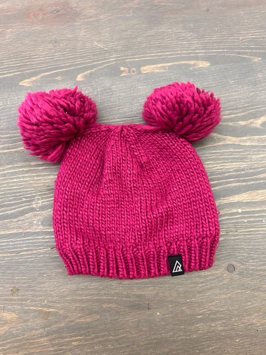 Ripzone youth pink Pom hat