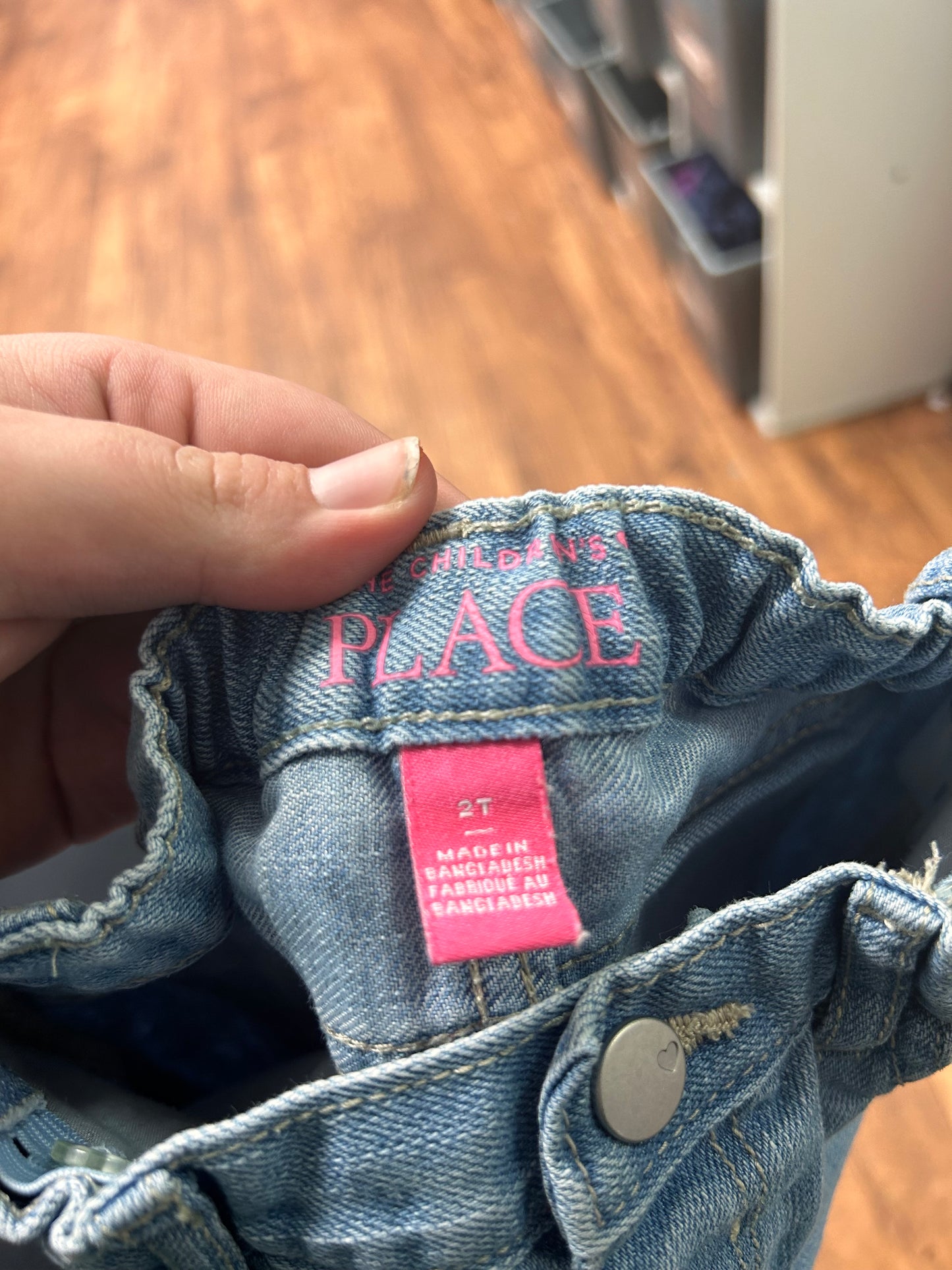 Children’s place 2t light wash Jean shorts