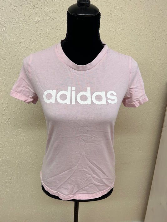 Adidas small pink T-shirt