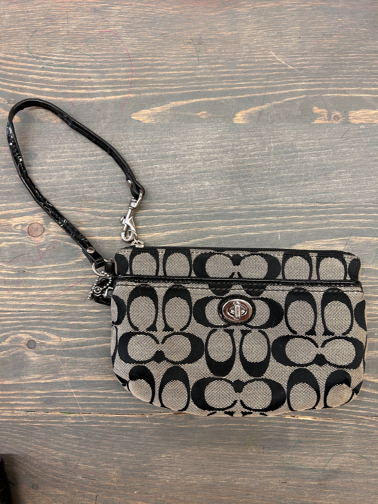 Coach wristlet purse