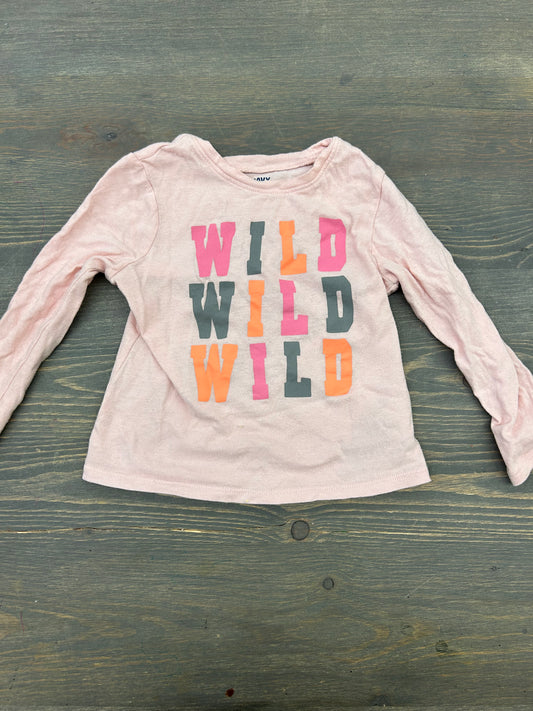 Old navy 3t pink wild shirt