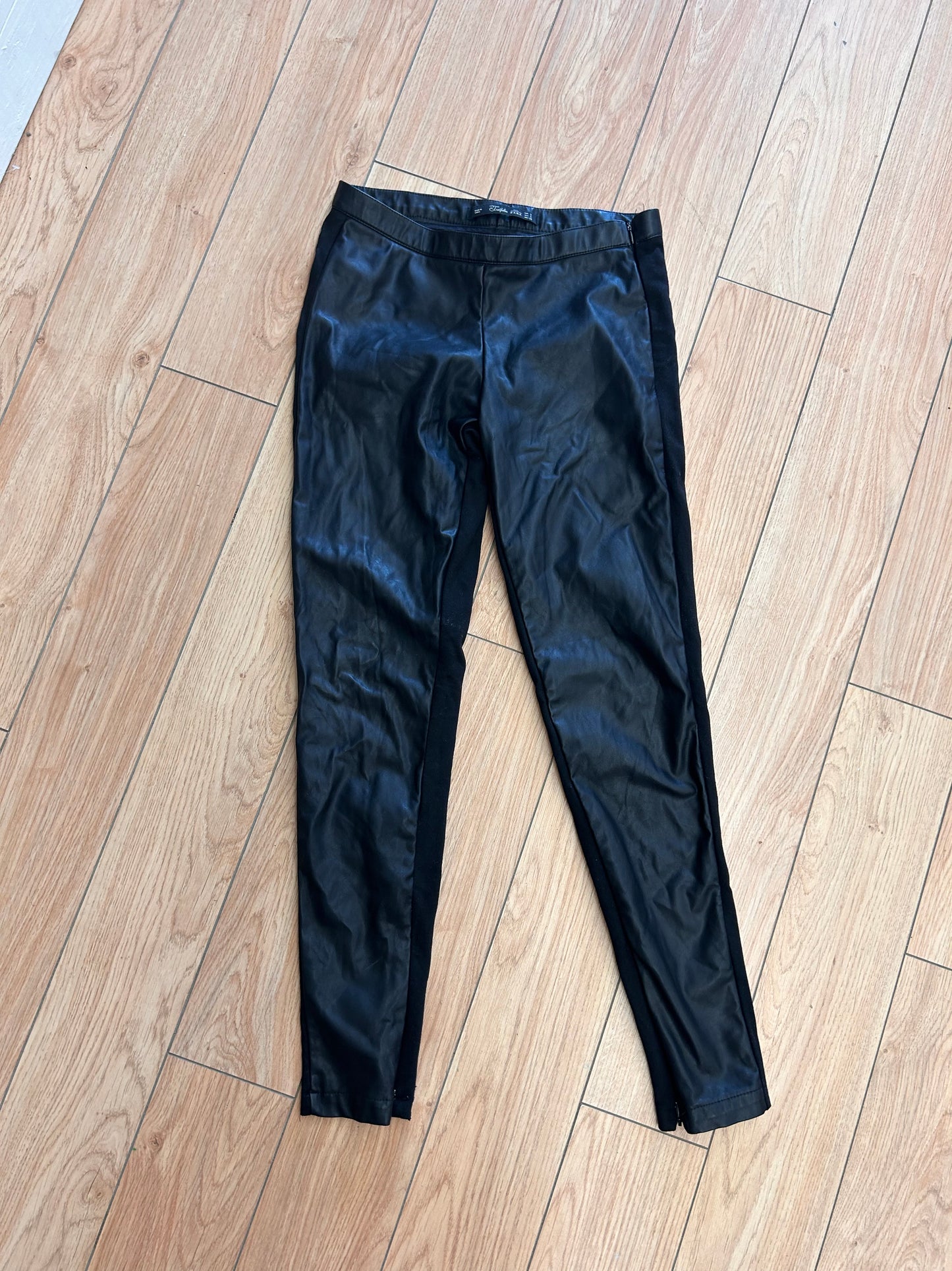 Zara small pleather pants