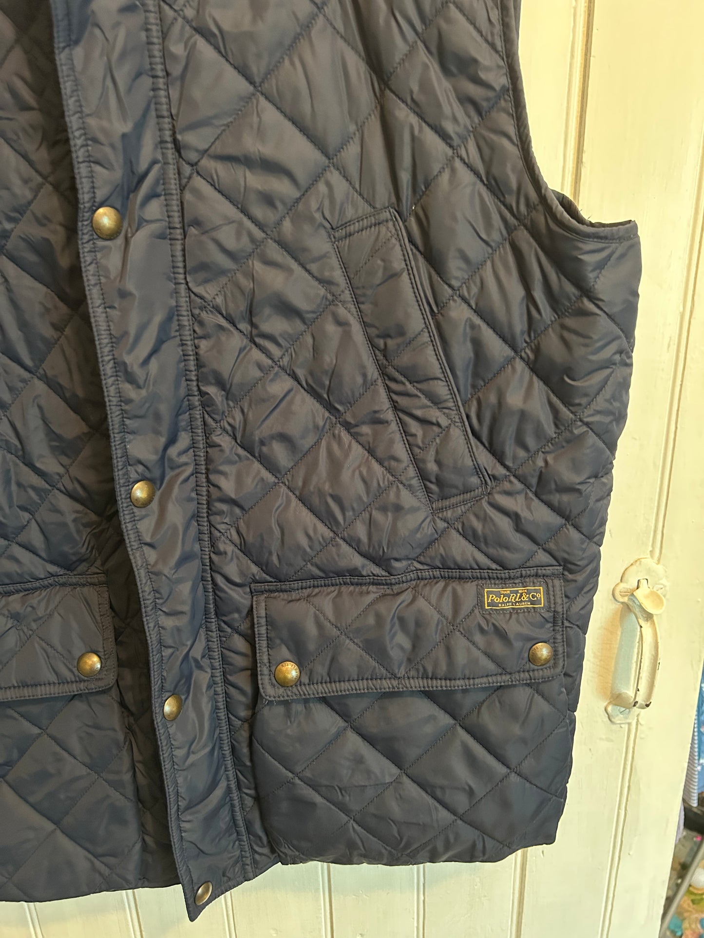 Polo Ralph Lauren men’s Xxl navy quilted vest