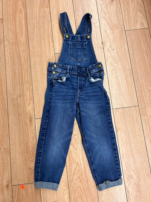 Old navy 5t medium wash denim overalls