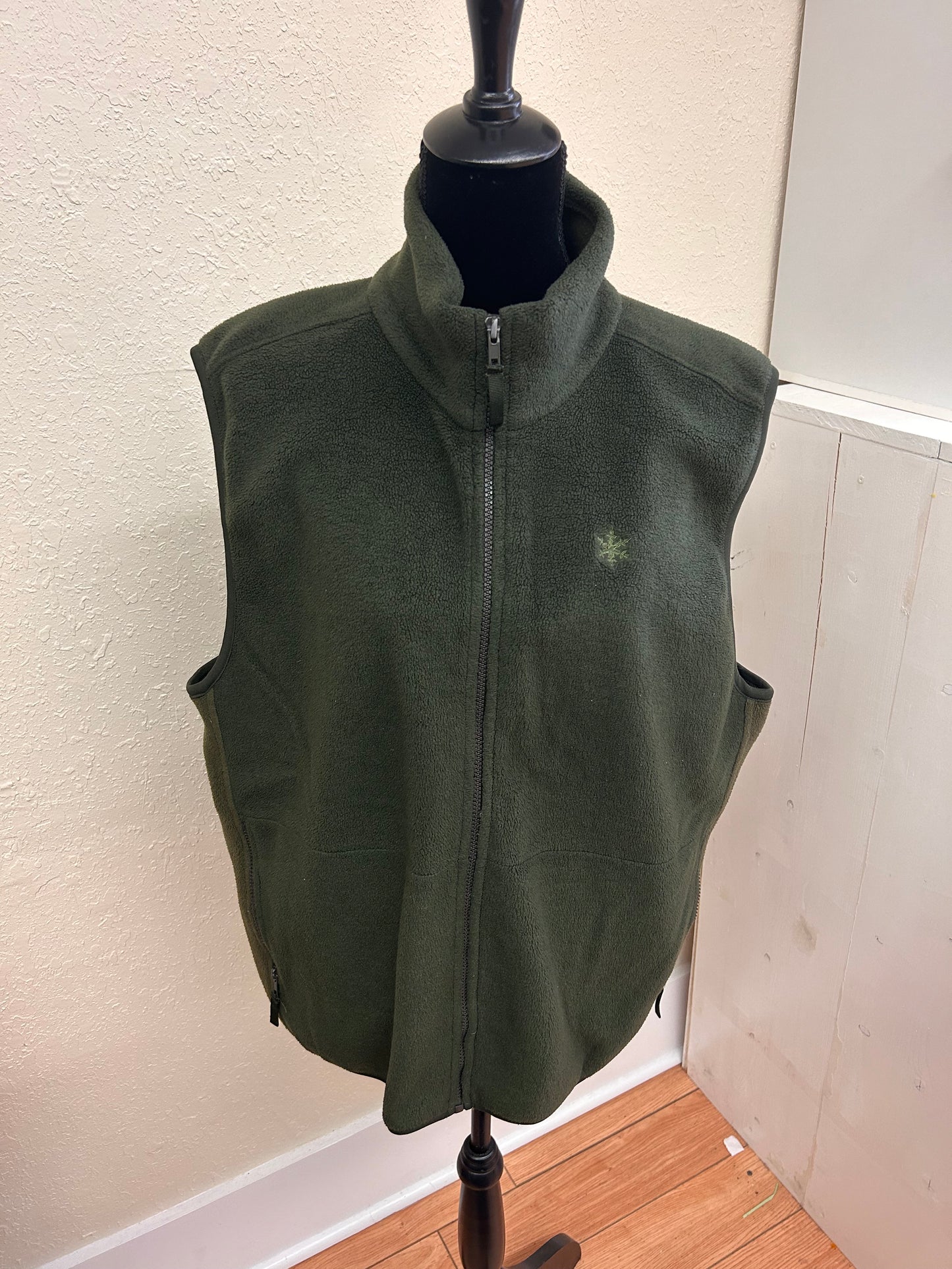 Penmans 3x green fleece vest