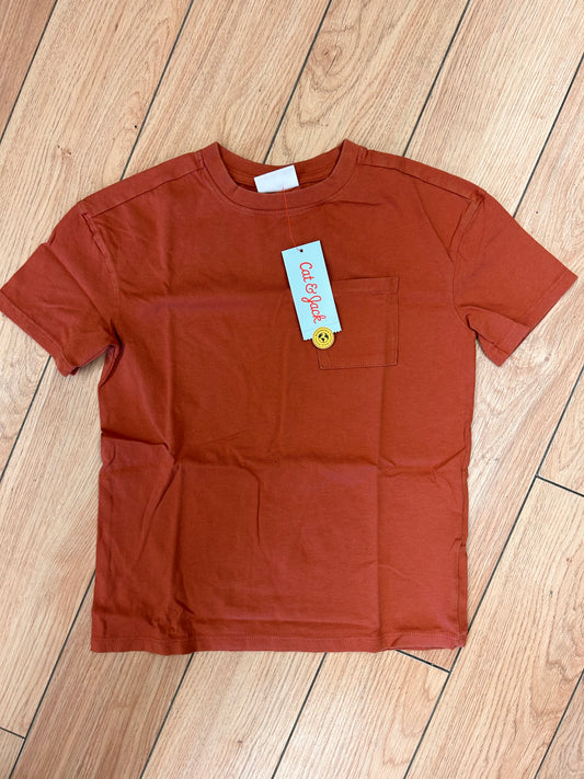 NEW cat & jack small orange T-shirt