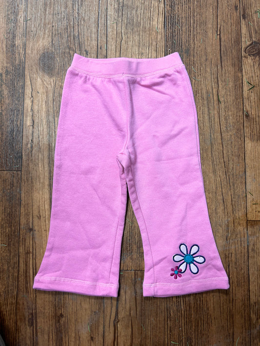 George 24m pink floral yoga pants