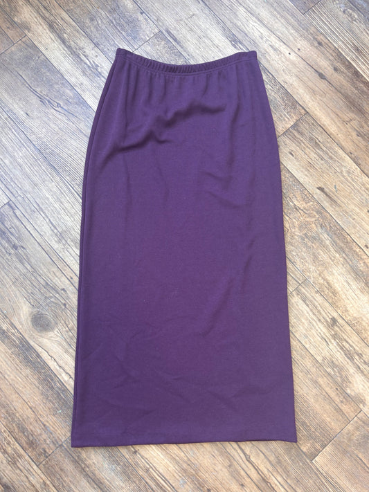 Vintage Weekenders small purple maxi skirt