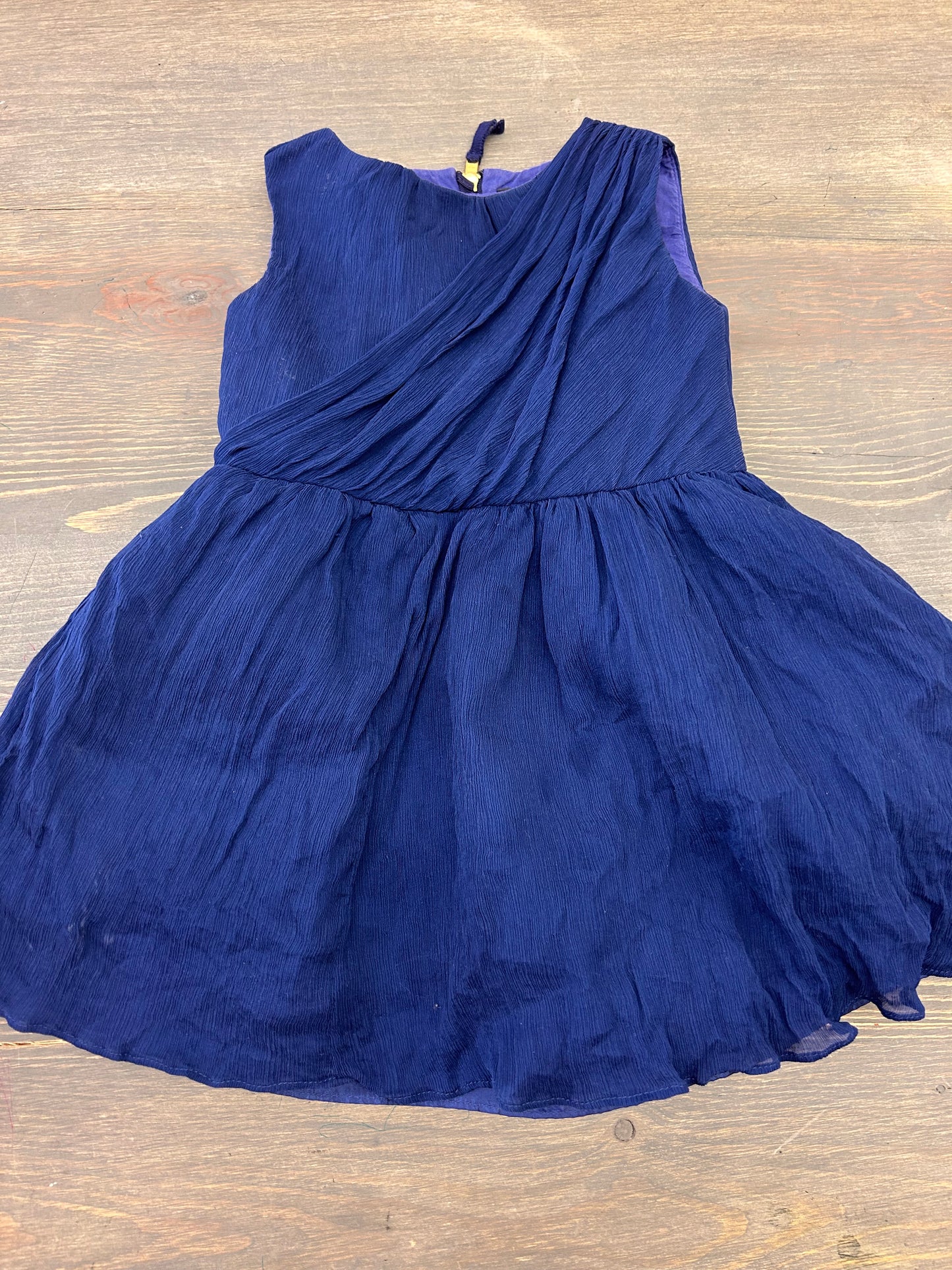 Crew cuts 2t navy blue formal dress